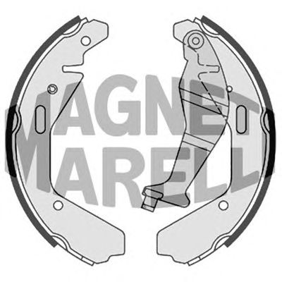 MAGNETI MARELLI 360219198316 -  Тормозные колодки